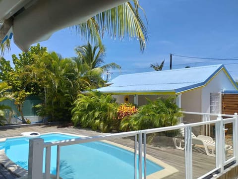 Property building, Day, Pool view, sunbed