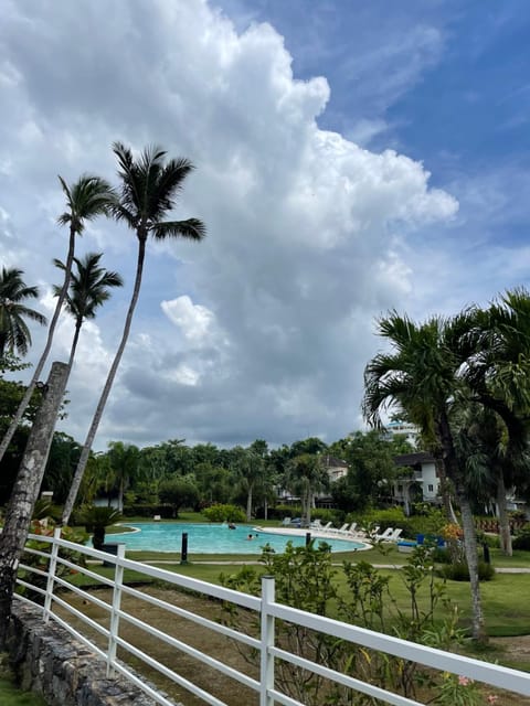 Day, Natural landscape, Garden, Garden view, Pool view, Swimming pool