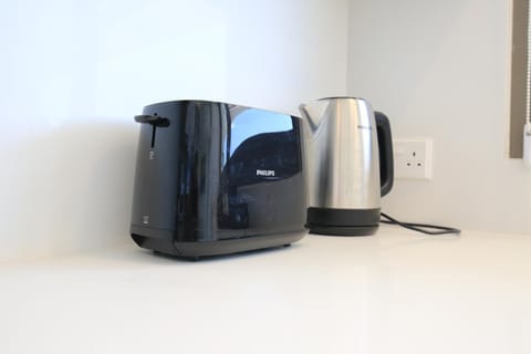 Coffee/tea facilities, Kitchen or kitchenette, toaster