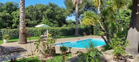 Pool view, Swimming pool, sunbed