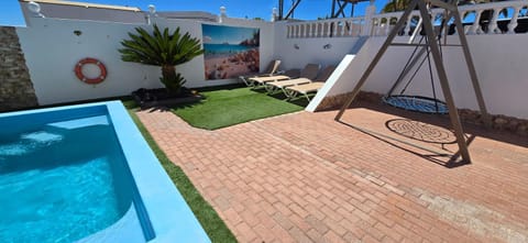 Children play ground, Pool view, Swimming pool, sunbed