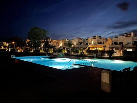 Night, Pool view