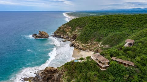 Natural landscape, Beach, Mountain view, Sea view