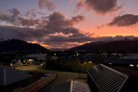 Natural landscape, Mountain view, Sunset