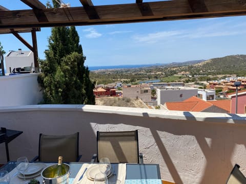 View (from property/room), Balcony/Terrace, Sea view