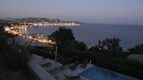 Nearby landmark, Night, Natural landscape, Pool view, Sea view