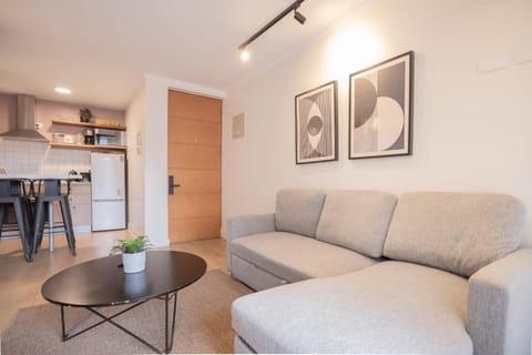 Amplio y confortable depto familiar con malla Apartment in Providencia