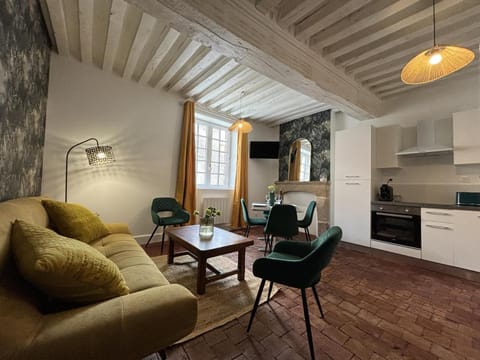 Duplex de charme au cœur historique de Moulins avec équipements modernes et literie incluse - FR-1-489-523 Apartment in Moulins