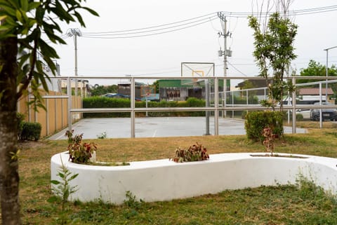 Natural landscape, Children play ground, Tennis court