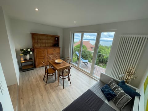 Natural landscape, Living room, Dining area