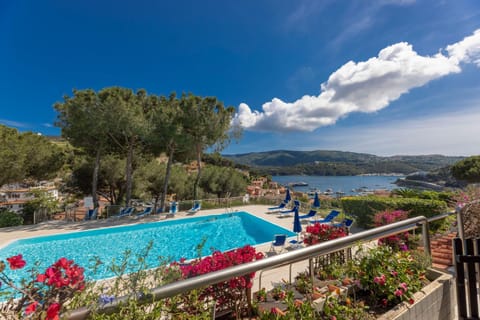 Natural landscape, Pool view, Swimming pool