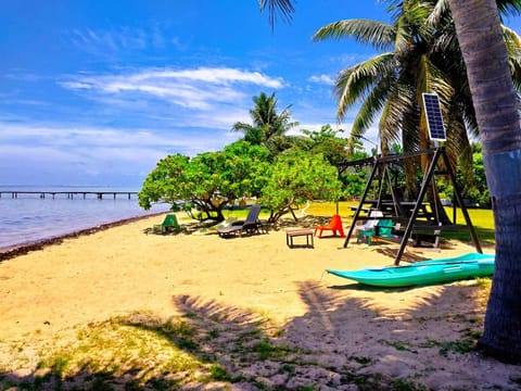 Beach, sunbed