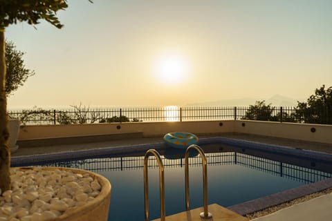 Summer, Garden, Pool view, Swimming pool, Sunrise, Sunset, sunbed