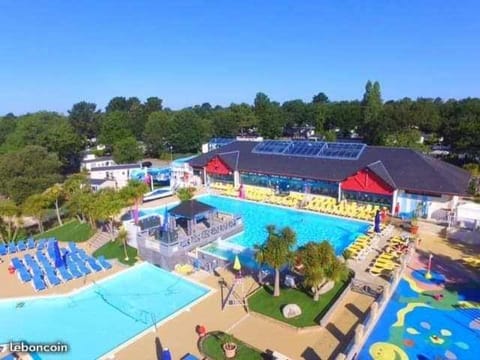 Aqua park, Pool view, Swimming pool, sunbed