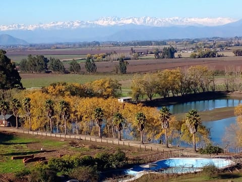 Spring, Day, Natural landscape, Bird's eye view, Mountain view