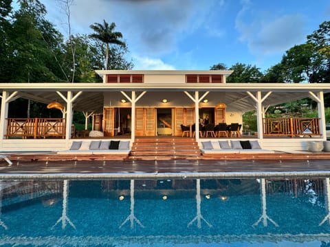 Natural landscape, Pool view, Swimming pool, sunbed