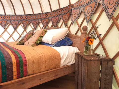 Glastonbury Wild Glamping Luxury tent in Glastonbury