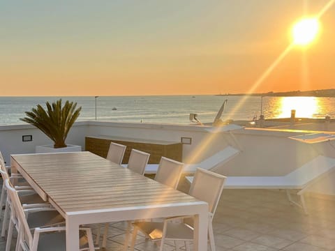 Balcony/Terrace, Beach, Sunset