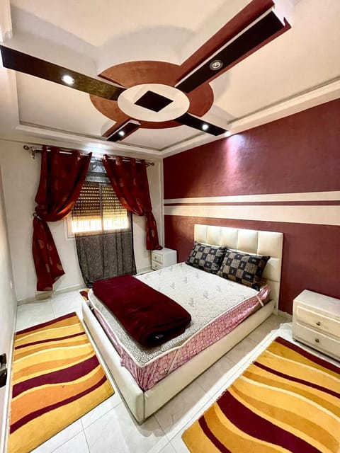 Bed, Bedroom, air conditioner