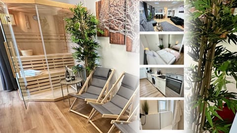 Sauna, Spa and wellness centre/facilities, Seating area