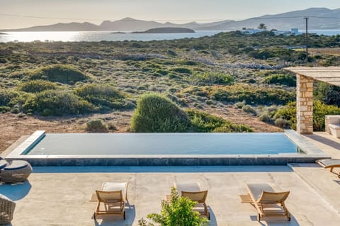 Natural landscape, Pool view, Sea view, sunbed