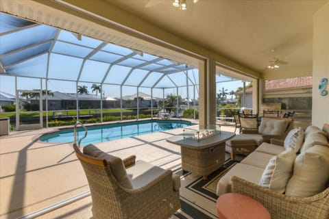 Patio, Seating area, Swimming pool