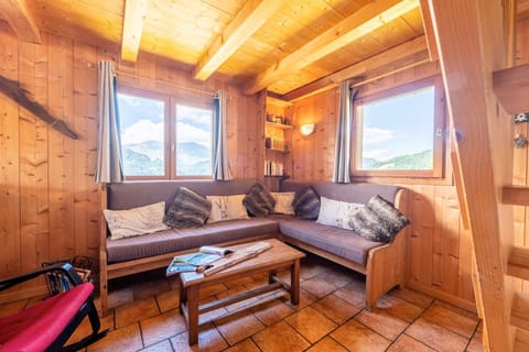 Le Paccaly, Piscine et Aire de jeux Chalet in Notre-Dame-de-Bellecombe