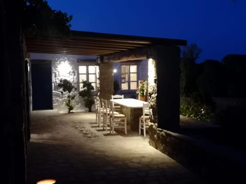 Night, Balcony/Terrace, Dining area