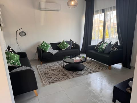 Living room, Seating area, air conditioner