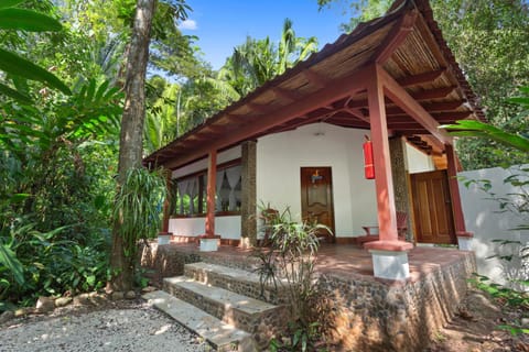 Property building, Garden view