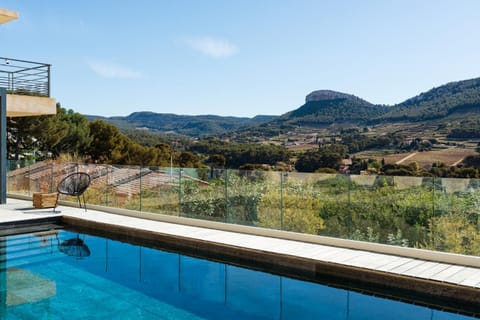 Property building, Natural landscape, Swimming pool