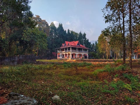 Property building, Garden view