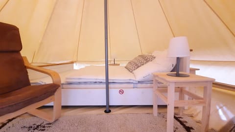 Glamping im 4 m Zelt auf dem Bauernhof Luxury tent in Walsrode