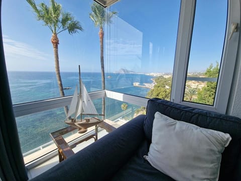 Natural landscape, View (from property/room), Seating area, Sea view