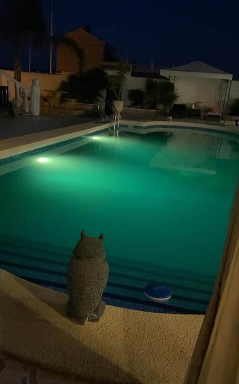 Night, Swimming pool