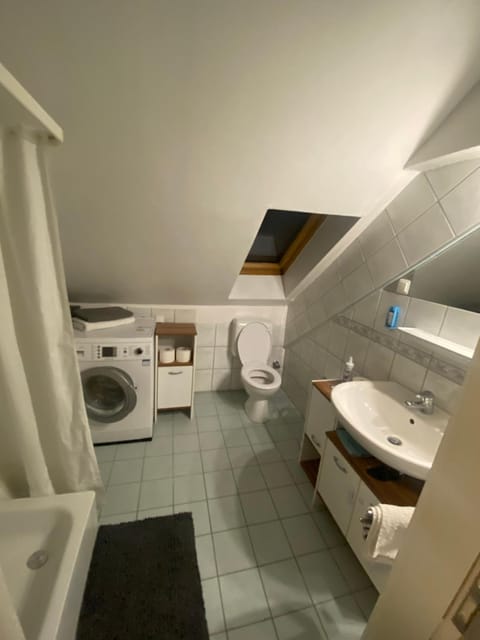 Toilet, Bathroom, washing machine