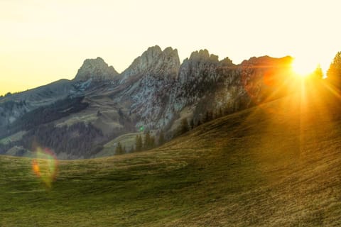 Nearby landmark, Sunset