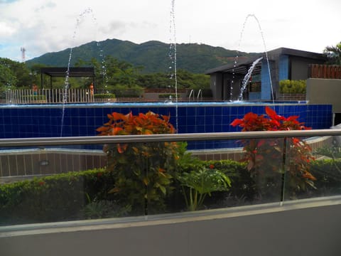 Natural landscape, Mountain view, Pool view, Swimming pool