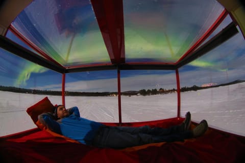 Lake Inari Mobile Cabins Campingplatz /
Wohnmobil-Resort in Lapland