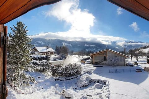 Natural landscape, Winter, Mountain view