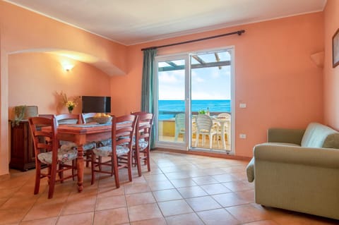 The Terrace Above The Sea House in Castelsardo