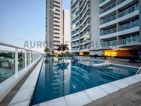 Property building, Pool view