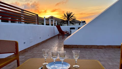 Patio, View (from property/room), Balcony/Terrace, Balcony/Terrace, Sunset