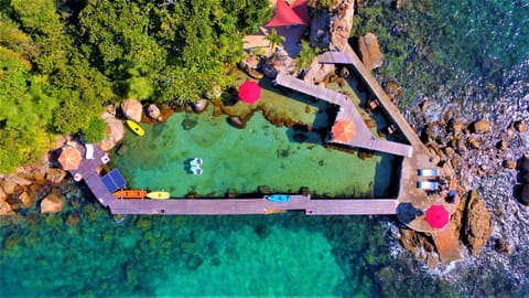 Bird's eye view, Swimming pool