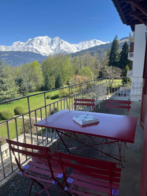 Appartement vue Mont Blanc Apartment in Combloux