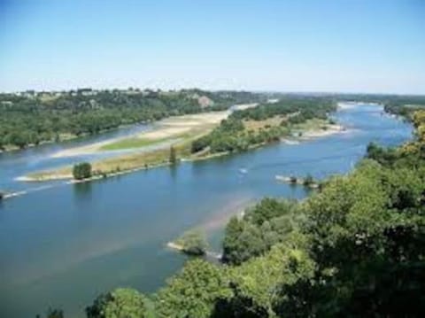 Nearby landmark, Natural landscape, Bird's eye view, Lake view, River view