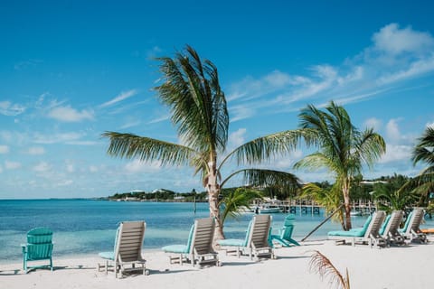 Day, Beach, Sea view, sunbed