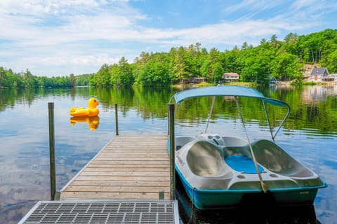 Denmark Waterfront Cabin with Dock and Charcoal Grill! House in Bridgton