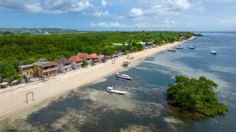 Natural landscape, Bird's eye view, Sea view