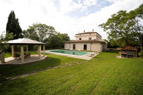 Property building, Day, Natural landscape, Garden, Garden view, Pool view, Swimming pool